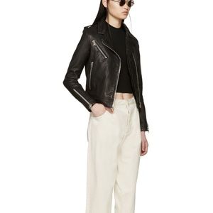 Won Hundred Manila Leather Jacket